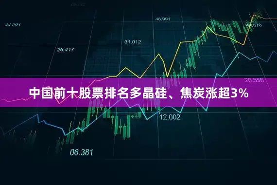 中国前十股票排名多晶硅、焦炭涨超3%